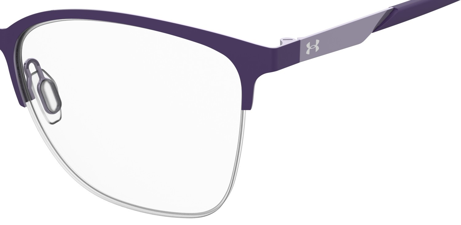 Eyeglasses Under Armour Ua 5082/G 108629 B1P color violet grey shape rectangle 
