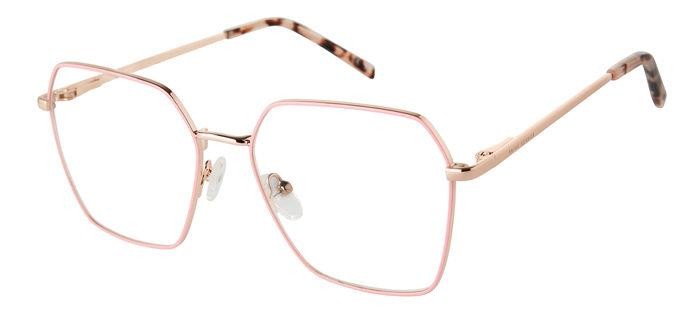 Eyeglasses Privé Revaux Boho 108635 (SAG) color pink metalized shape square 