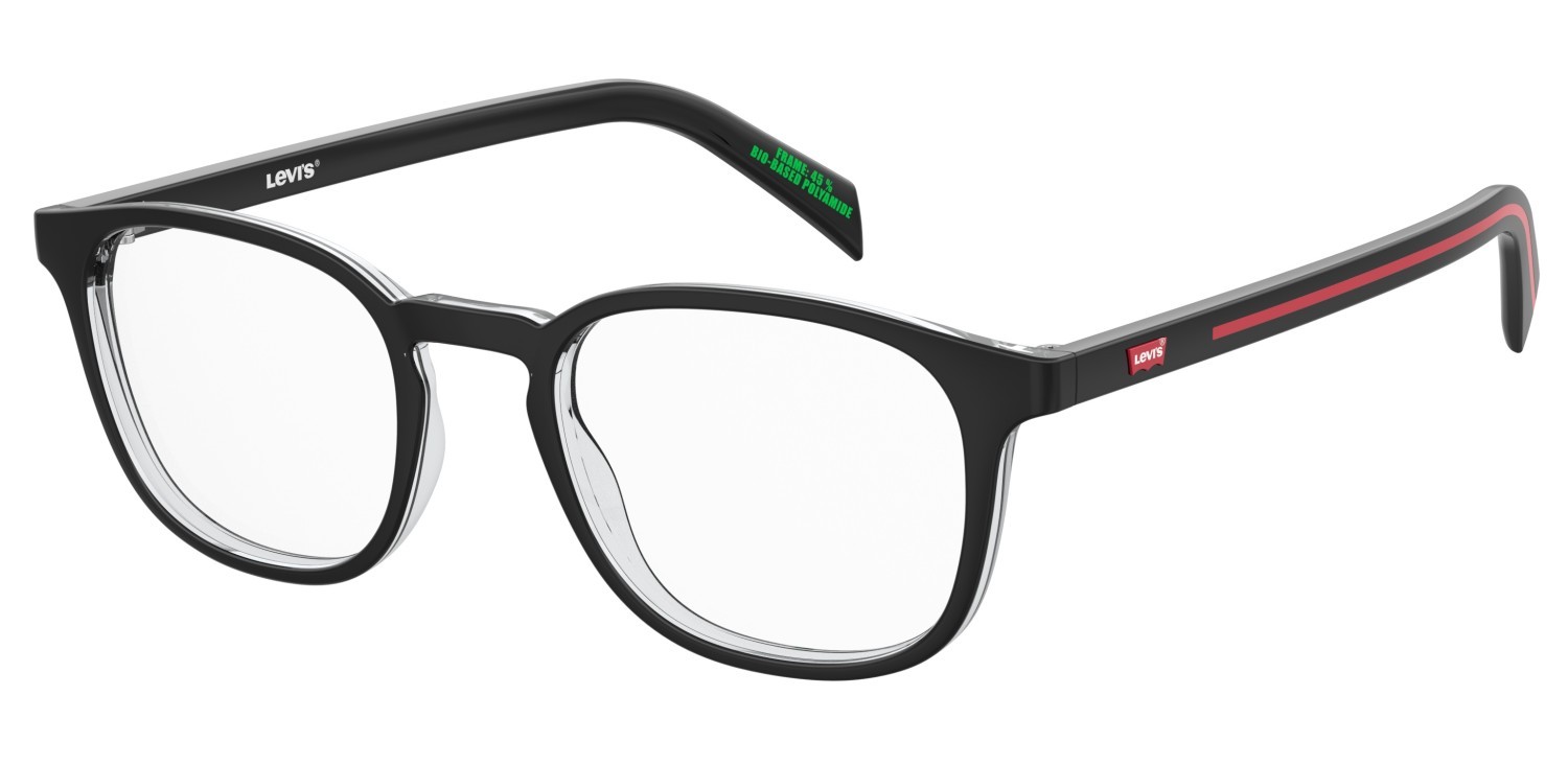 Brillen Levi's Lv 5069 108643 7C5 farbe black crystal form rechteckig 