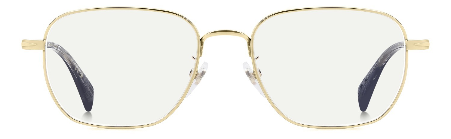 Eyeglasses David Beckham Db 1168/F 108652 J5G color gold shape rectangle lenses blue mirror