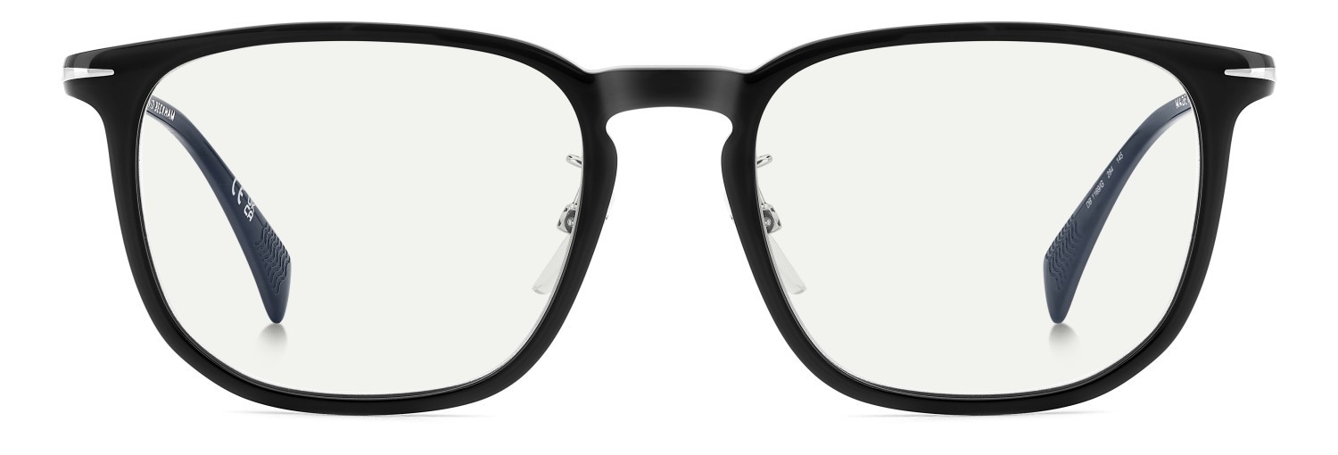 Occhiali da vista David Beckham Db 1169/G 108654 284 colore black ruthenium forma rettangolare lenti blue mirror