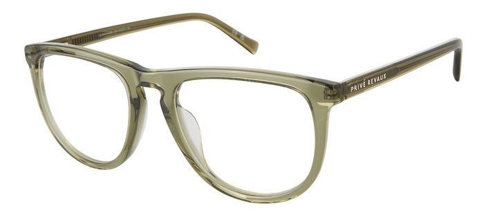 Brillen Privé Revaux Work Hard 108657 (0OX) farbe crystal green form rund 
