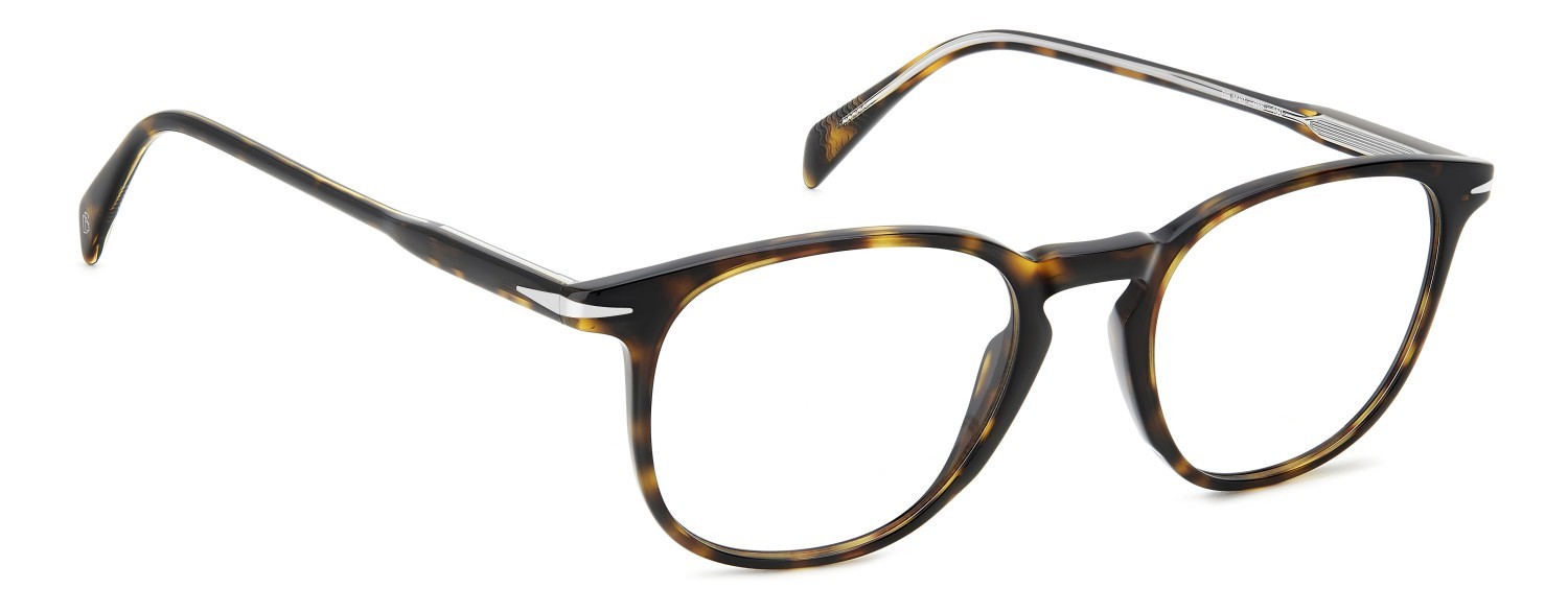 Occhiali da vista David Beckham Db 1160 108664 086 colore havana forma rettangolare 