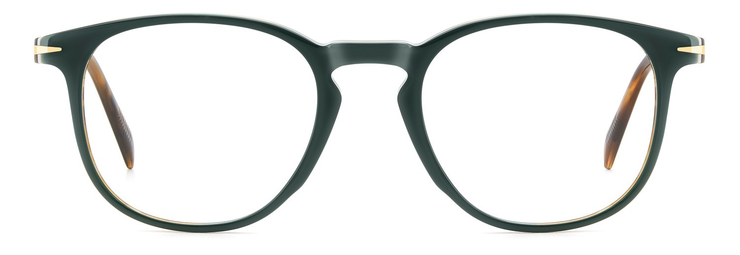 Eyeglasses David Beckham Db 1160 108664 RFD color green stripped brown shape rectangle 