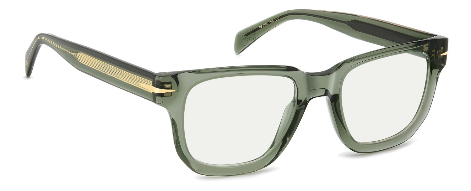 Eyeglasses David Beckham Db 7130 108667 1ED color green shape rectangle 