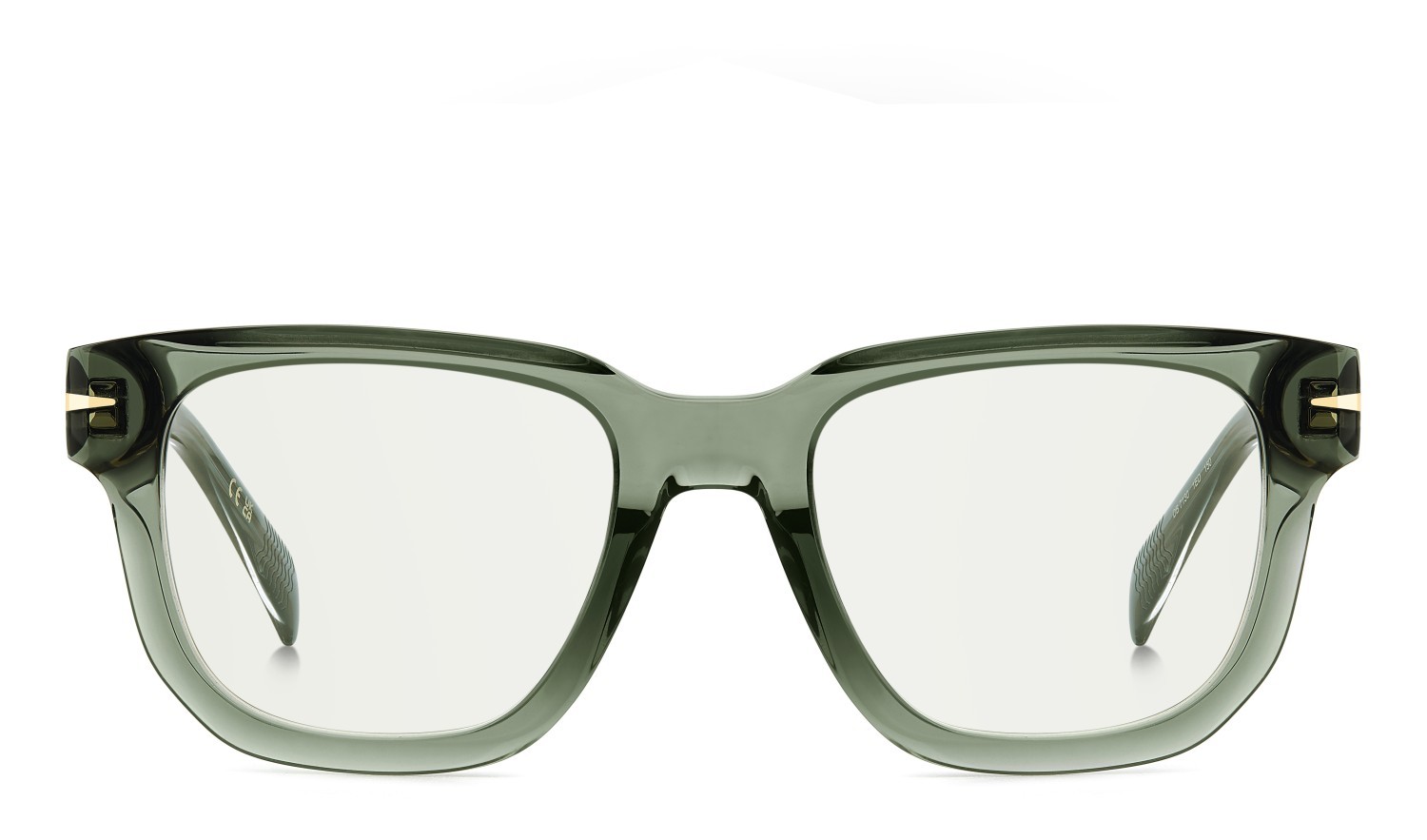 Eyeglasses David Beckham Db 7130 108667 1ED color green shape rectangle 