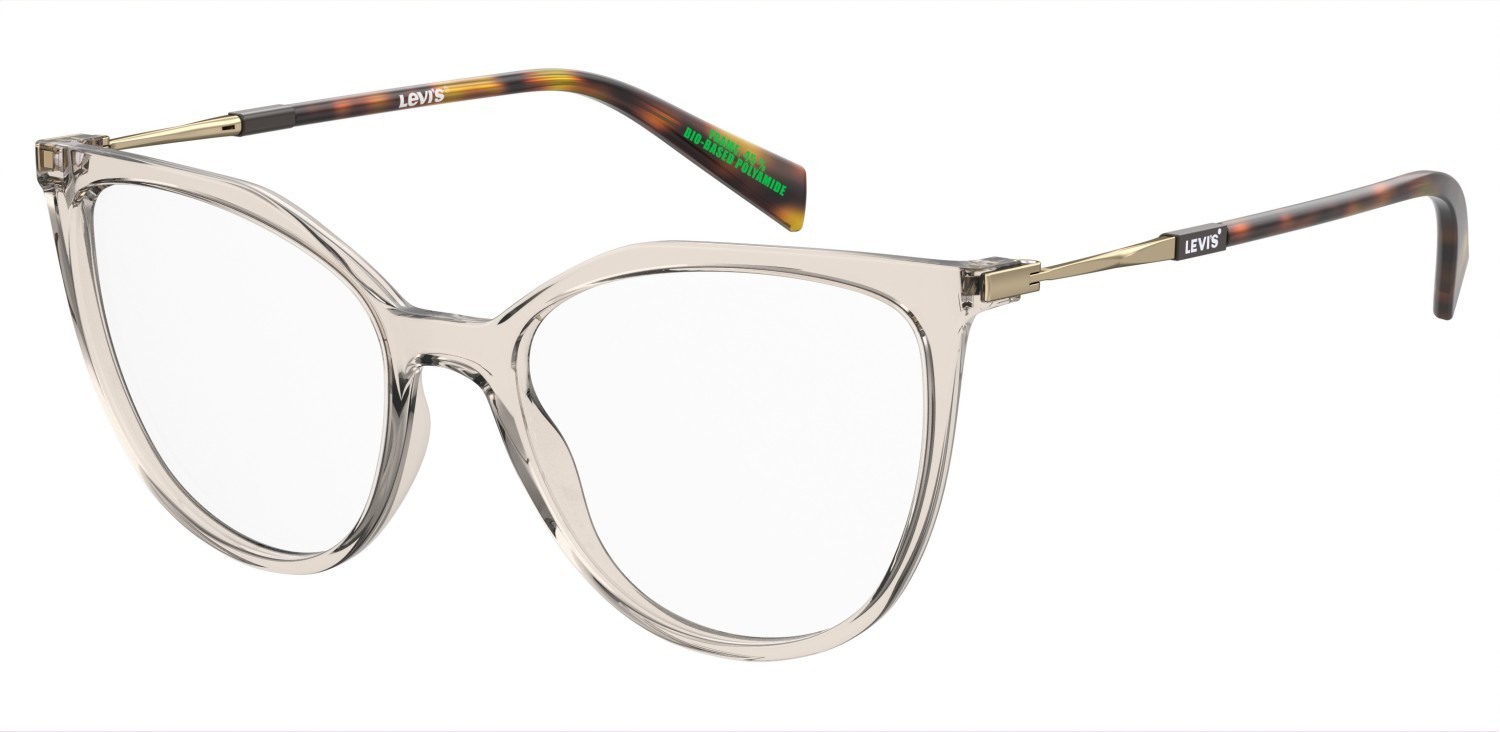 Brillen Levi's Lv 1076 108685 HAM farbe champagne form cat-eye 