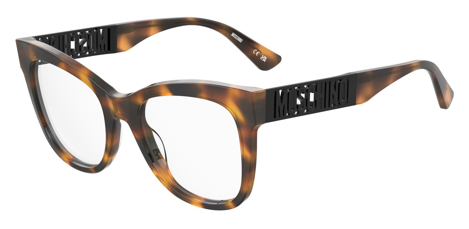 Occhiali da vista Moschino Mos641 108688 086 colore havana forma rettangolare 