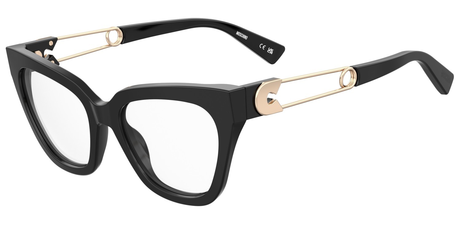 Occhiali da vista Moschino Mos638 108718 807 colore black forma rettangolare 