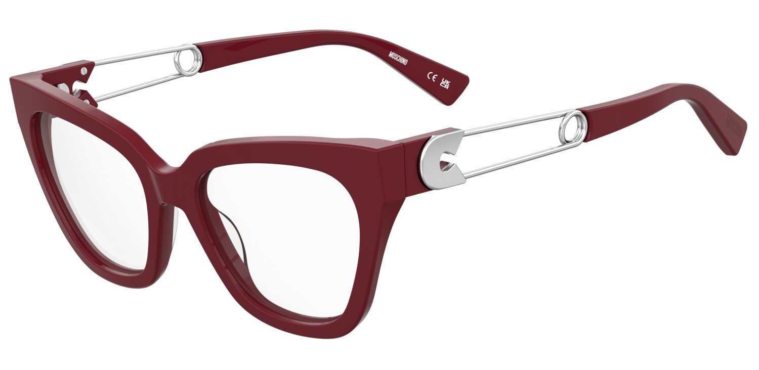 Occhiali da vista Moschino Mos638 108718 LHF colore burgundy forma rettangolare 