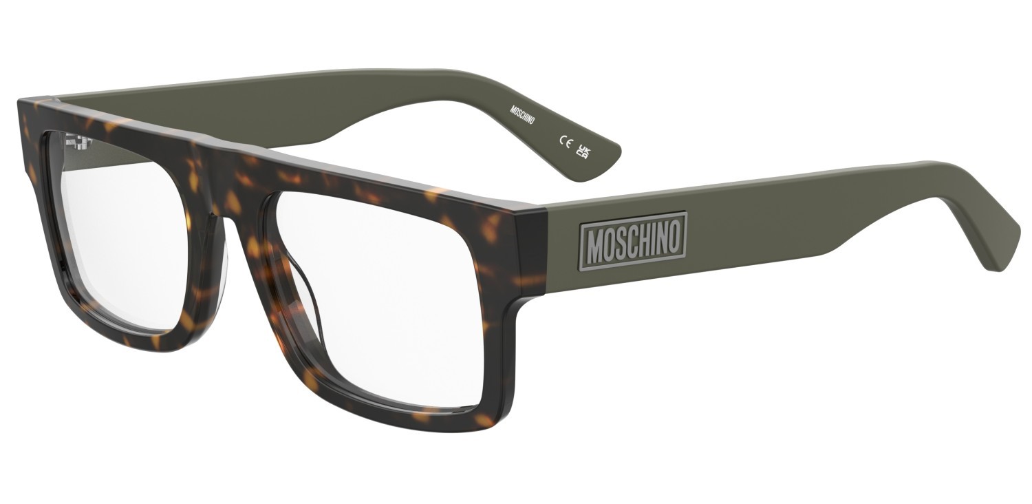 Occhiali da vista Moschino Mos647 108720 086 colore havana forma rettangolare 