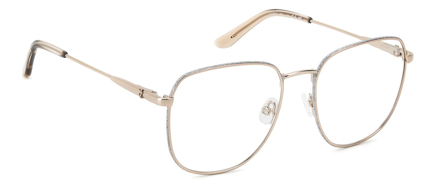 Brillen Juicy Couture Ju 261/G 108758 DDB farbe gold copper form quadratisch 