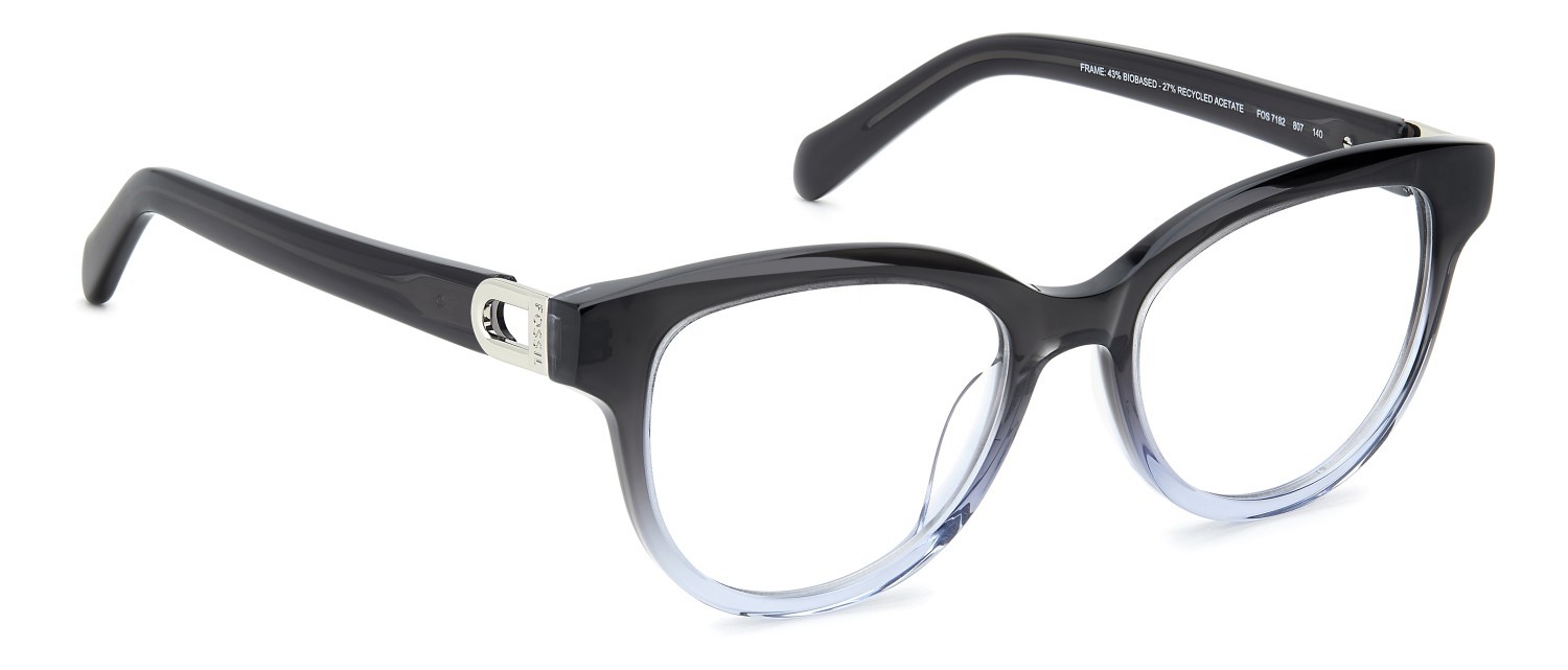 Occhiali da vista Fossil Fos 7182 108786 807 colore black forma rotondo 