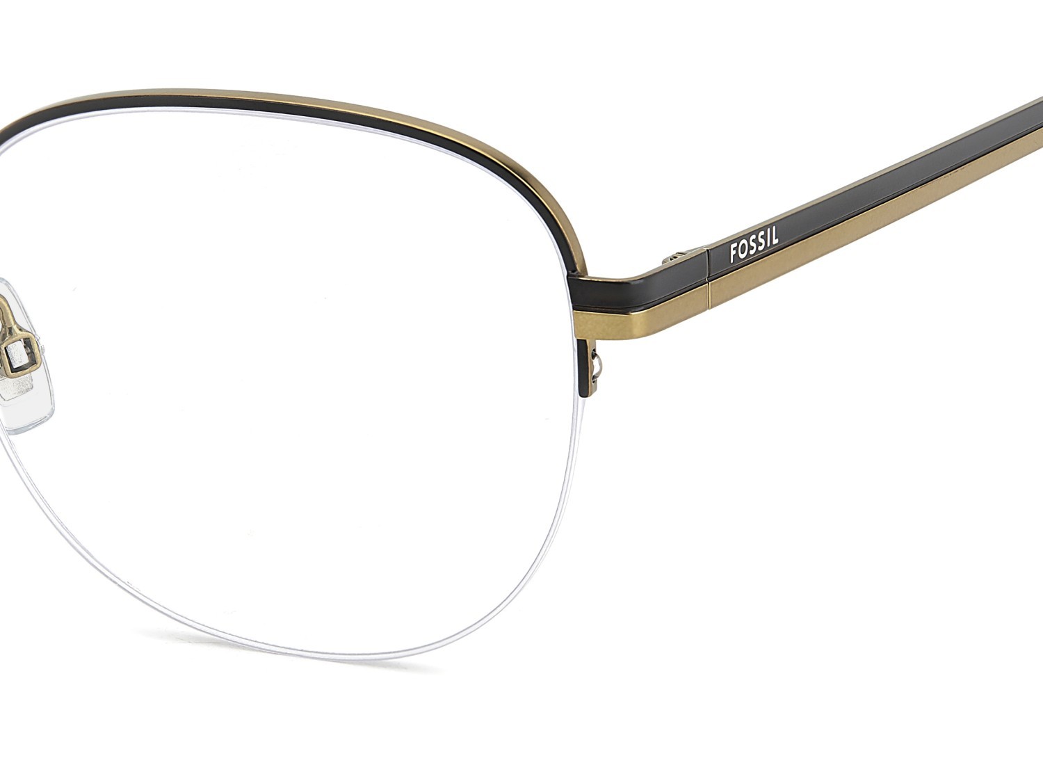 Brillen Fossil Fos 7184/G 108787 4IN farbe matte brown form rund 