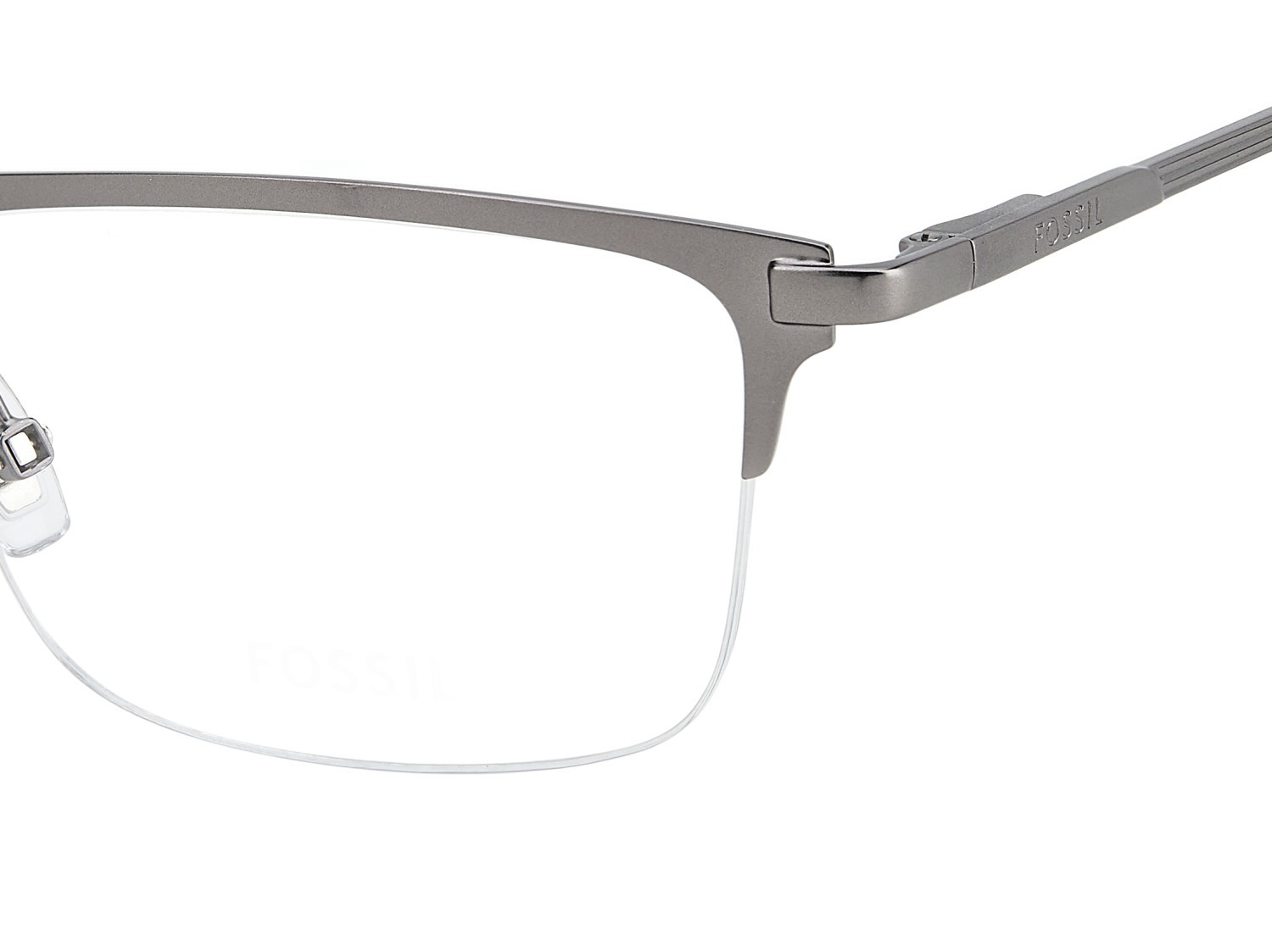 Occhiali da vista Fossil Fos 7186/G 108789 R80 colore matte dark ruthenium forma rettangolare 