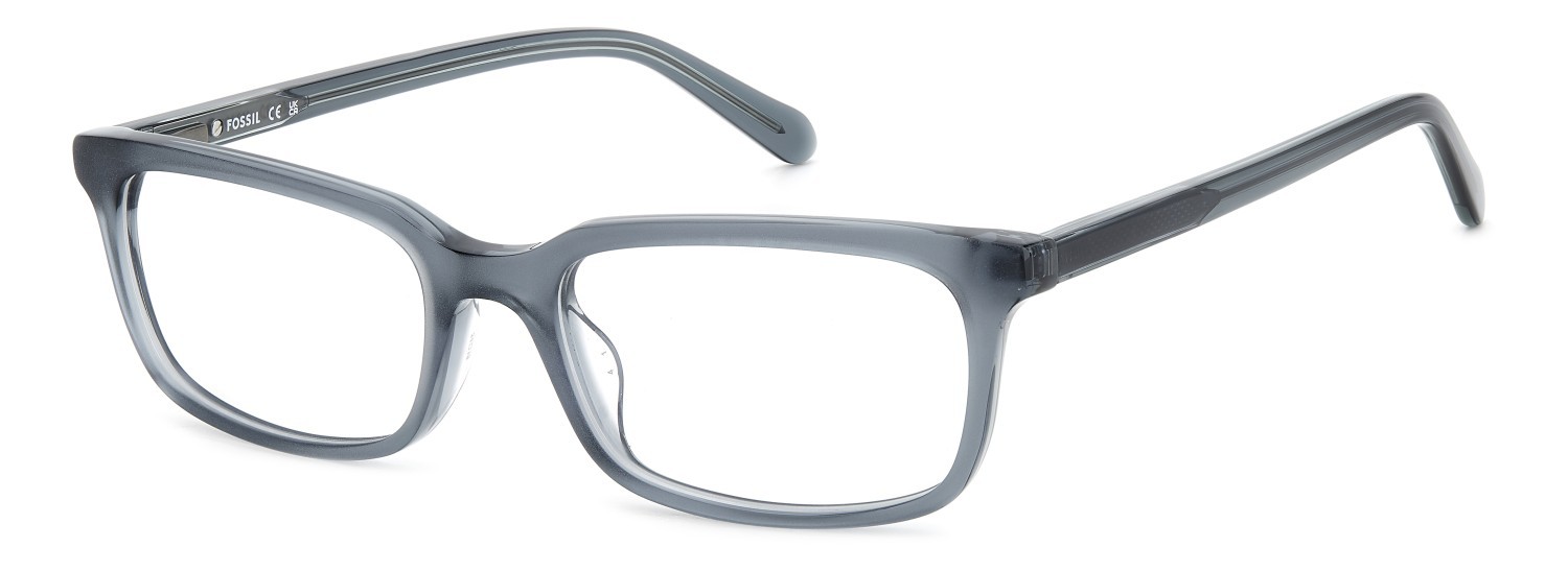 Occhiali da vista Fossil Fos 7187 108790 63M colore crystal grey forma rettangolare 