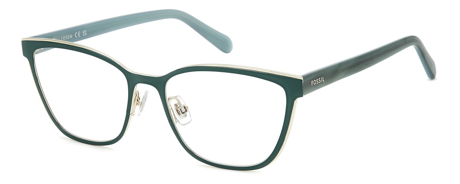 Occhiali da vista Fossil Fos 7180/G 108791 1ED colore green forma cat eye 