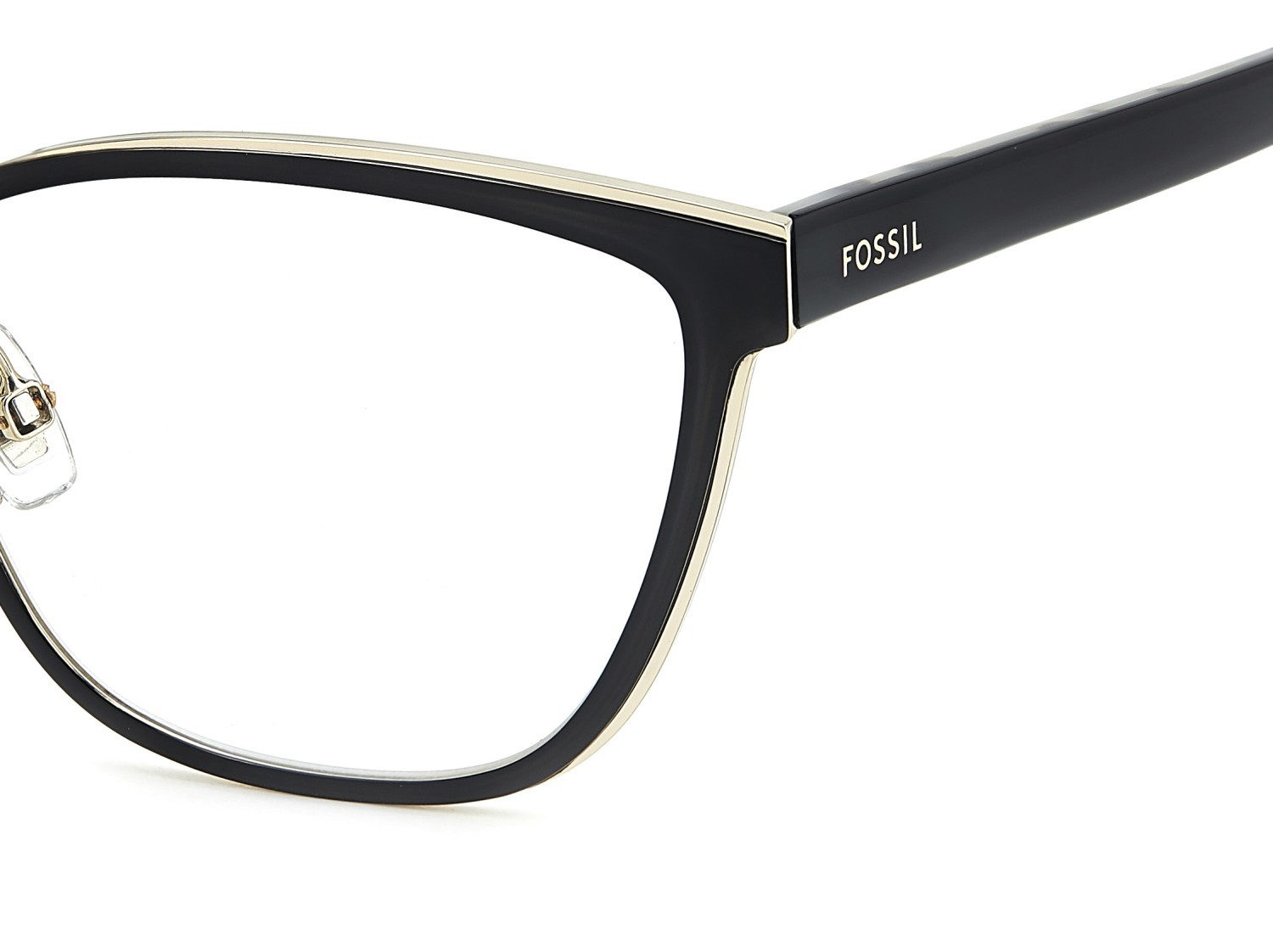Brillen Fossil Fos 7180/G 108791 807 farbe black form cat-eye 