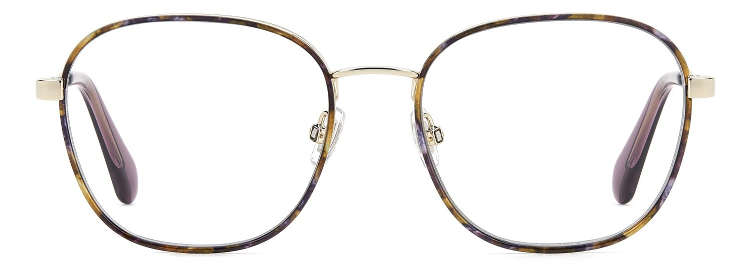 Occhiali da vista Fossil Fos 7181/G 108792 3YG colore light gold forma rotondo 