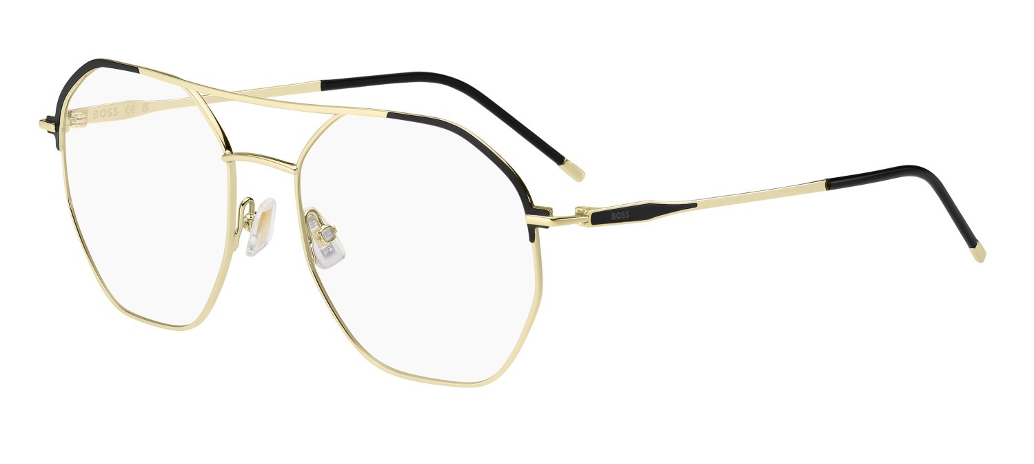 Occhiali da vista Hugo Boss 1709 108816 RHL colore gold black_ forma rettangolare 