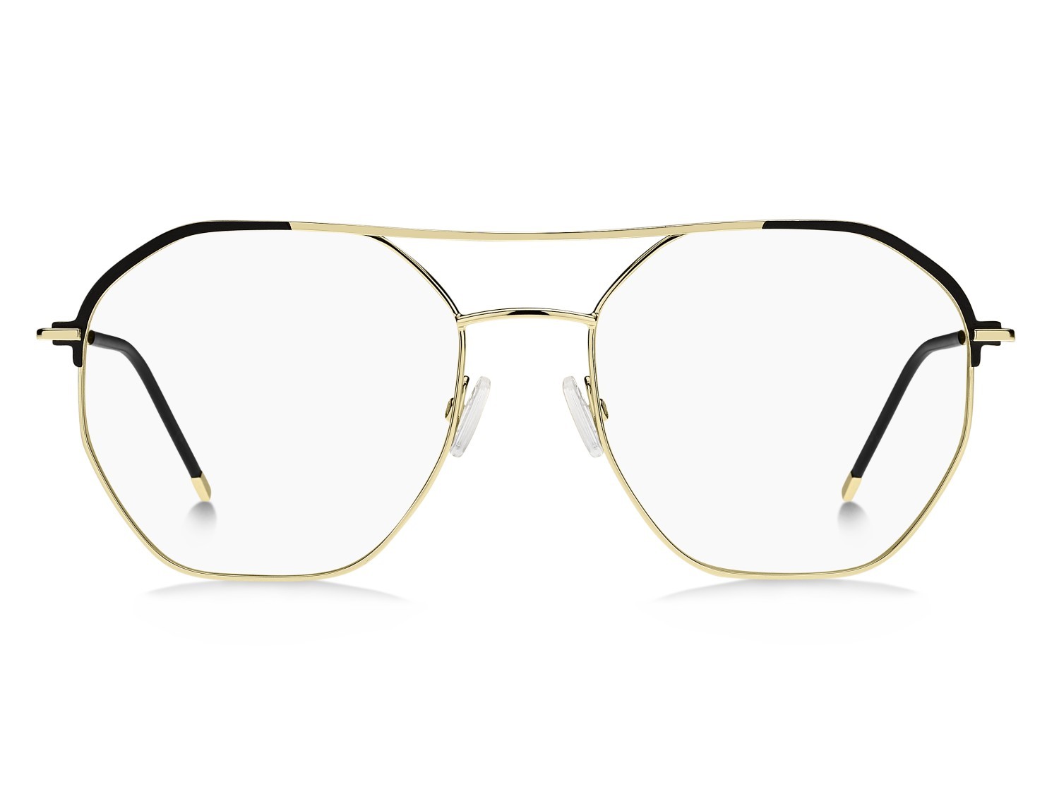 Occhiali da vista Hugo Boss 1709 108816 RHL colore gold black_ forma rettangolare 