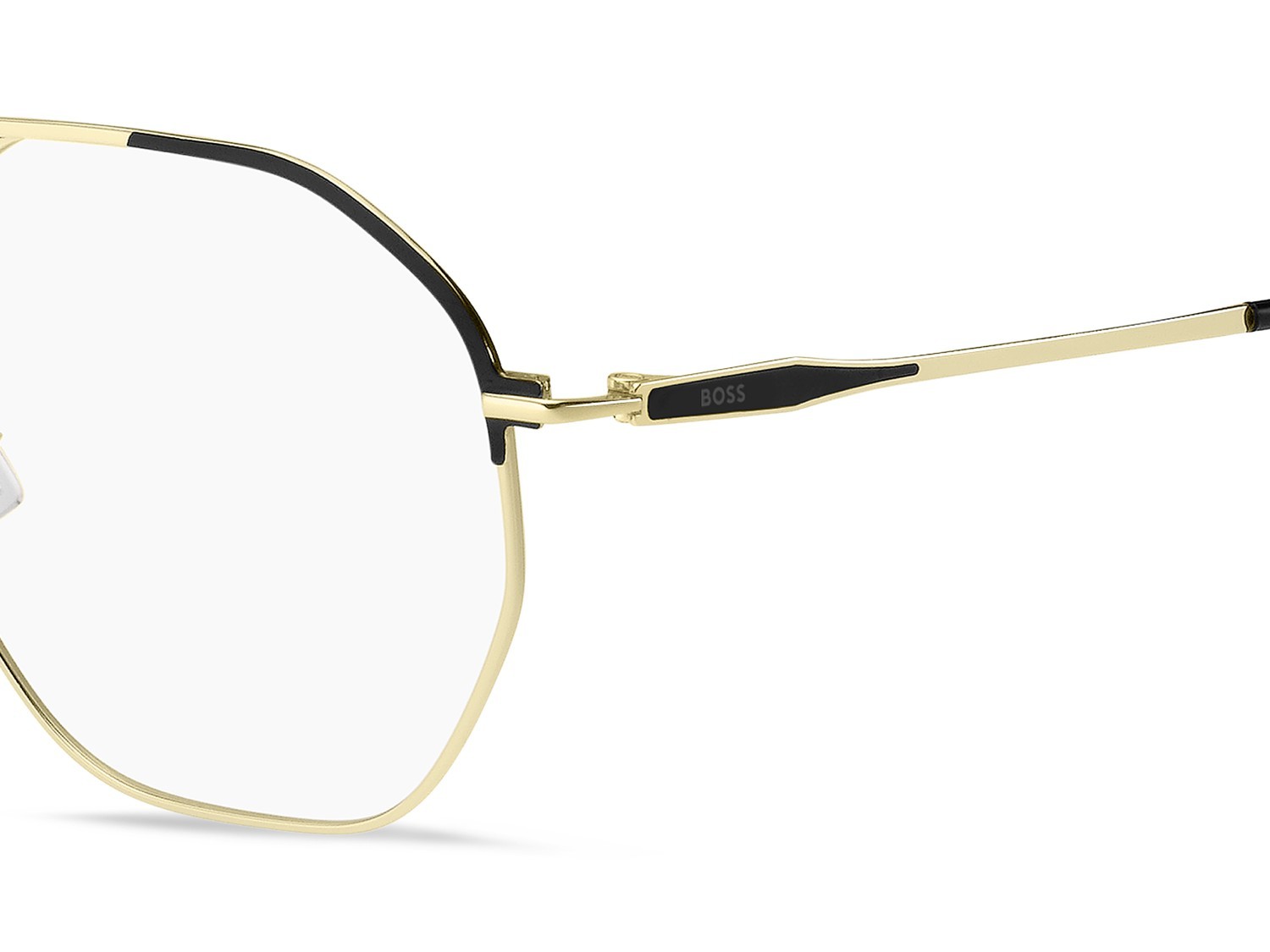 Occhiali da vista Hugo Boss 1709 108816 RHL colore gold black_ forma rettangolare 