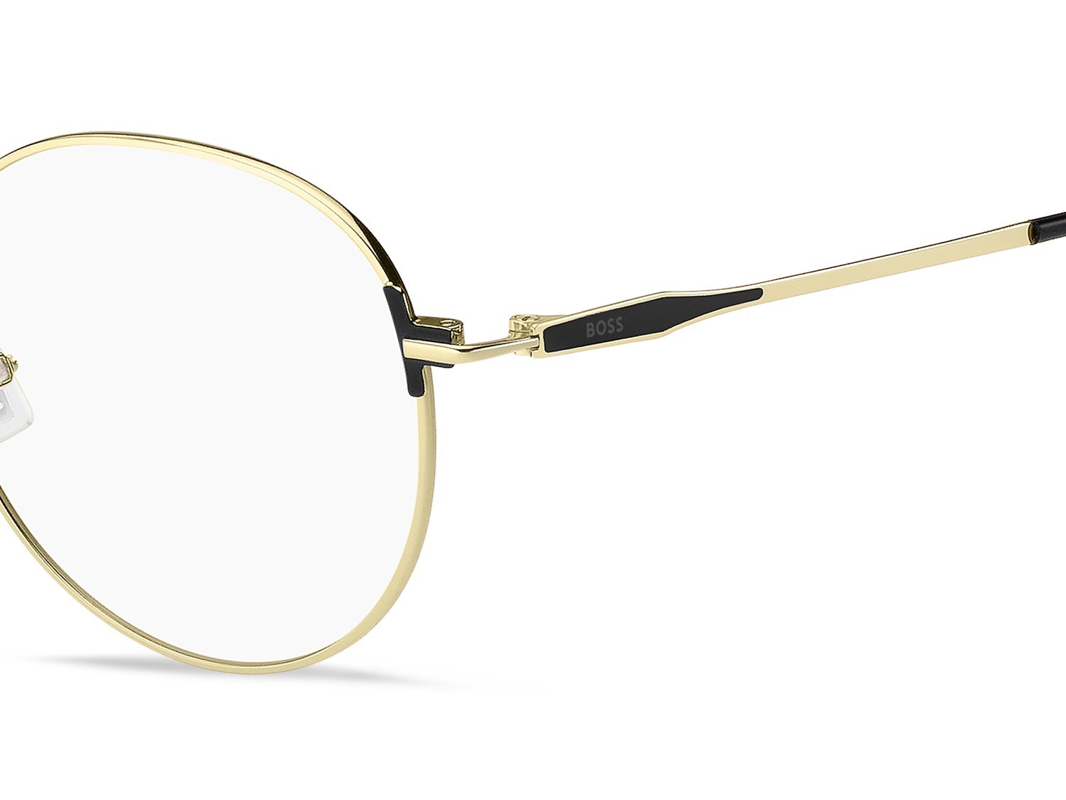 Occhiali da vista Hugo Boss 1710 108817 RHL colore gold black_ forma pantos 
