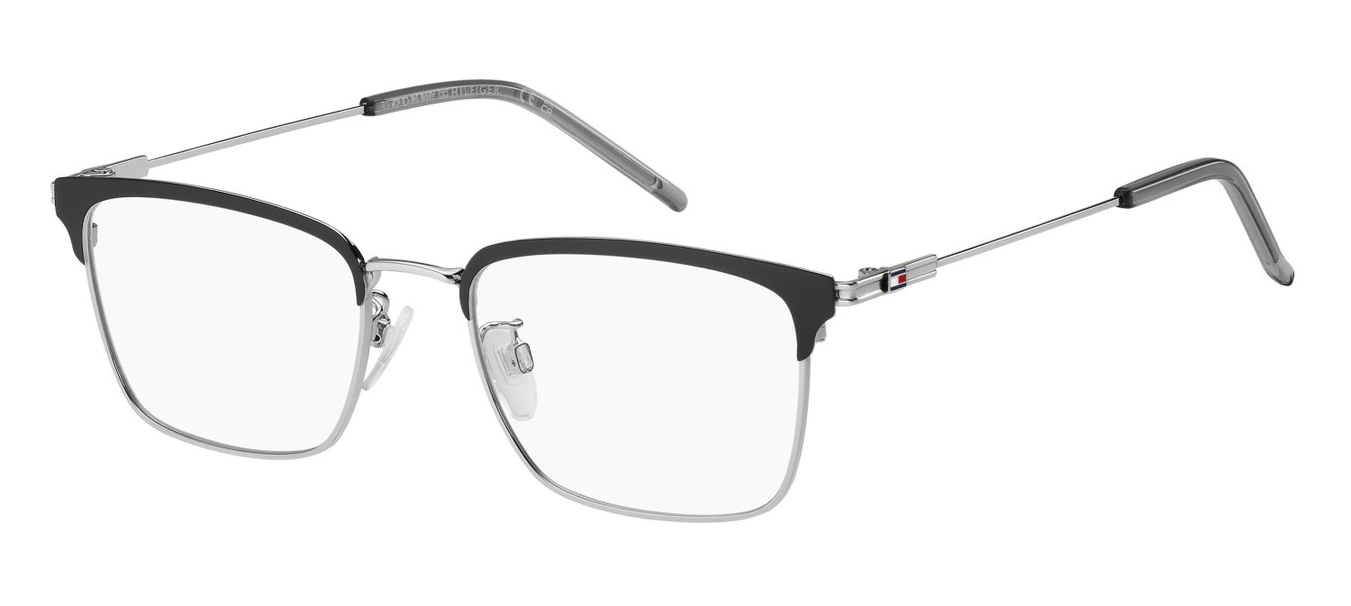 Brillen Tommy Hilfiger Th 2164/F 108819 79D farbe silver black form rechteckig 