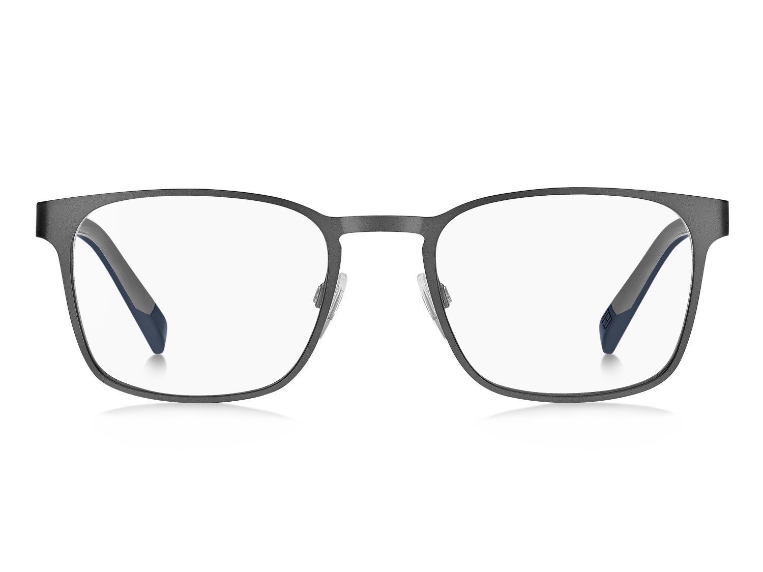 Eyeglasses Tommy Hilfiger Th 2147 108822 R80 color matte dark ruthenium shape rectangle 