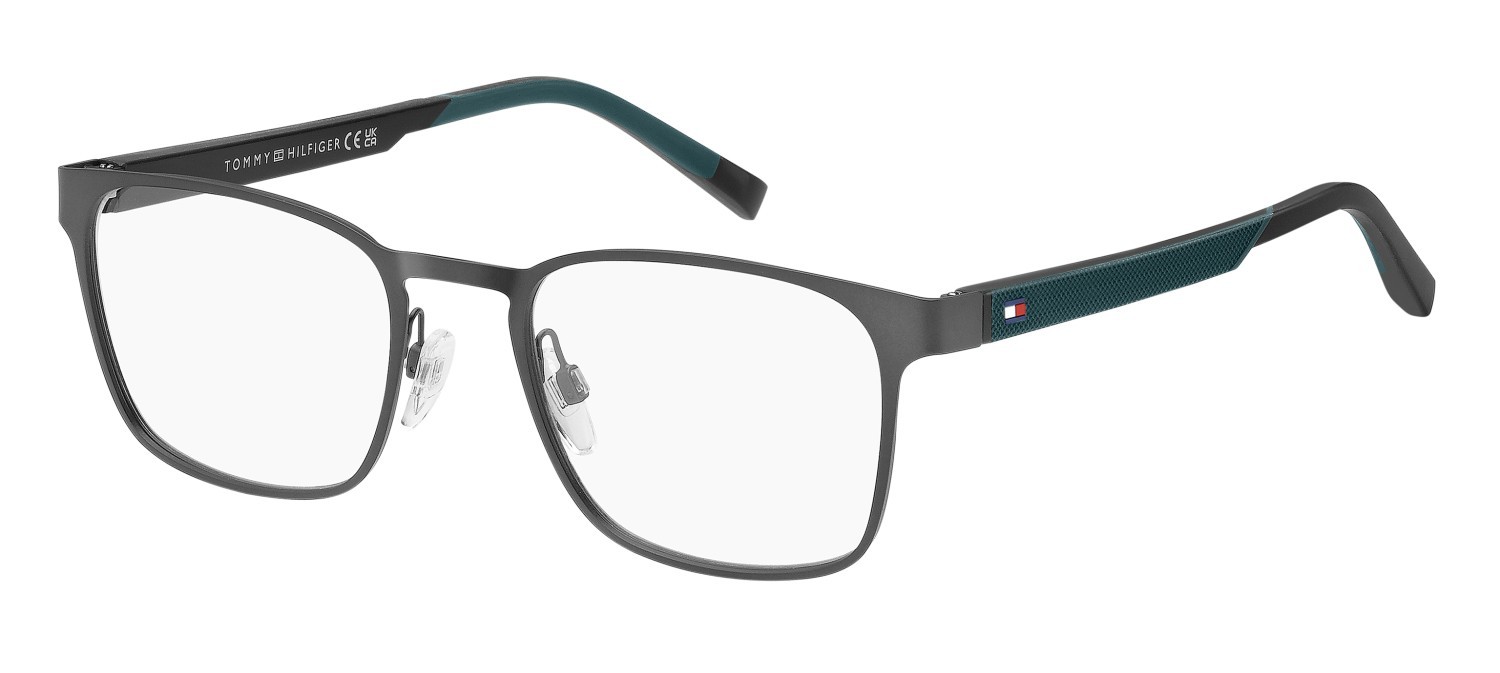 Occhiali da vista Tommy Hilfiger Th 2147 108822 SVK colore matte ruthenium black forma rettangolare 