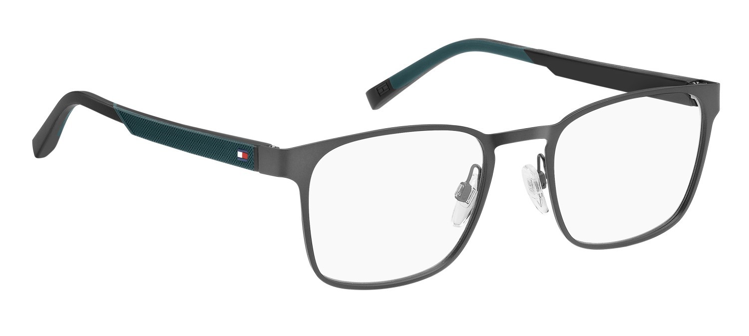 Occhiali da vista Tommy Hilfiger Th 2147 108822 SVK colore matte ruthenium black forma rettangolare 