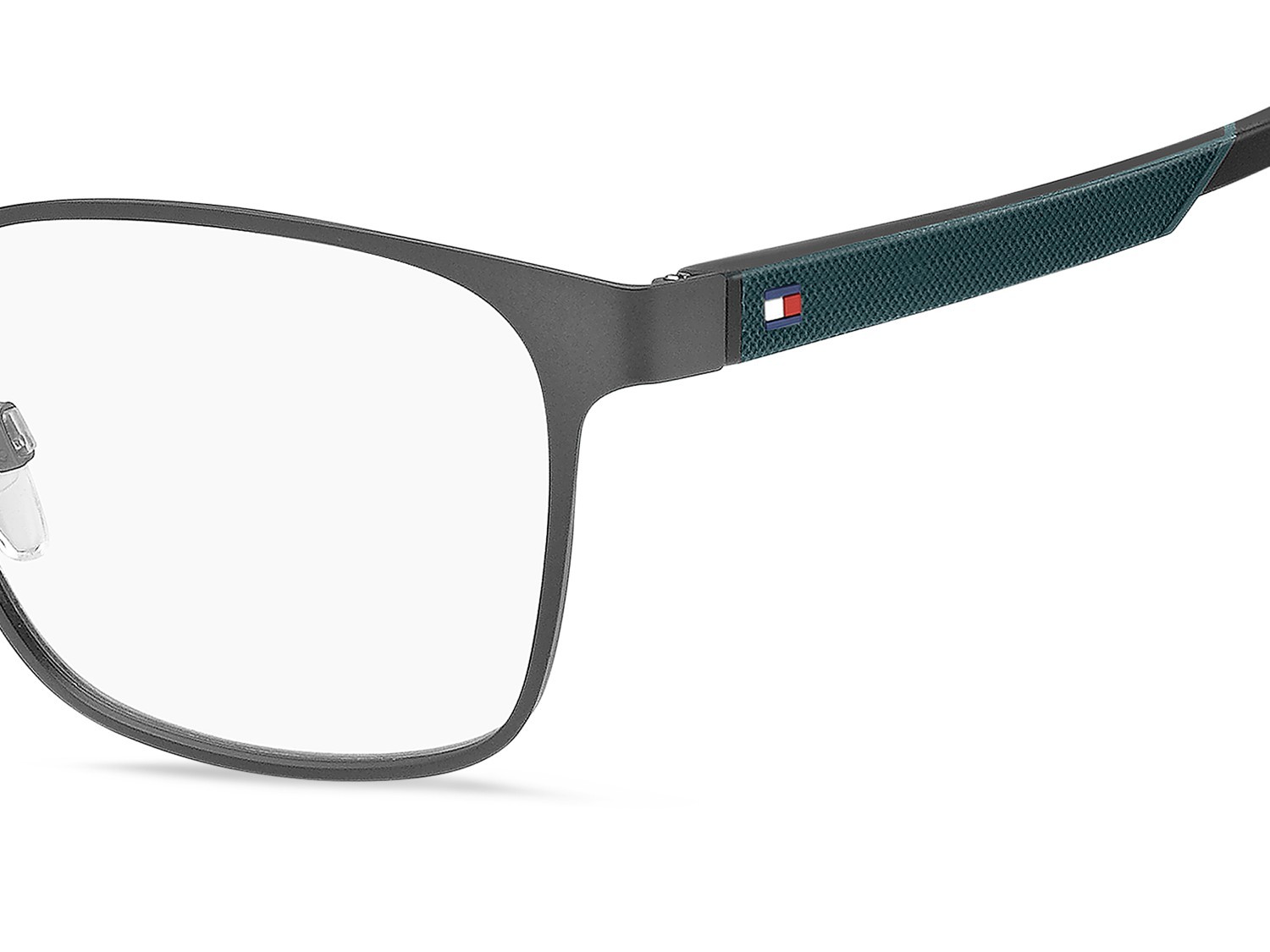 Occhiali da vista Tommy Hilfiger Th 2147 108822 SVK colore matte ruthenium black forma rettangolare 
