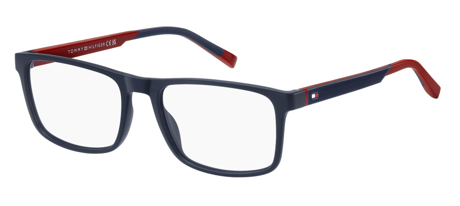Occhiali da vista Tommy Hilfiger Th 2148 108823 8RU colore blue red forma rettangolare 