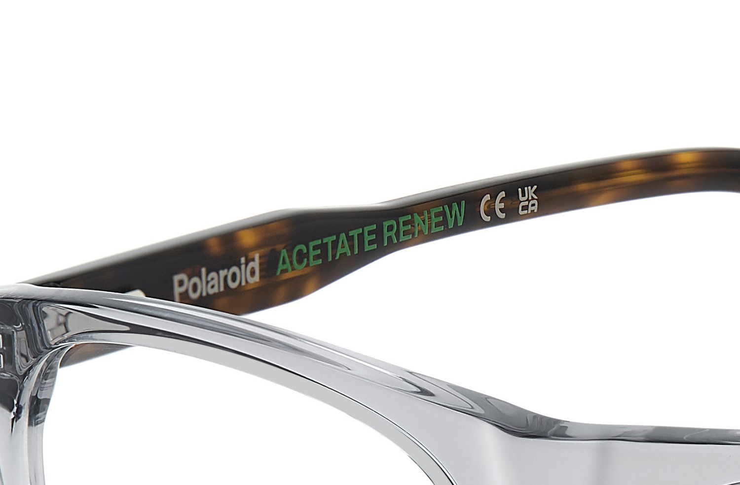 Eyeglasses Polaroid Pld D541 108825 KB7 color grey shape rectangle 