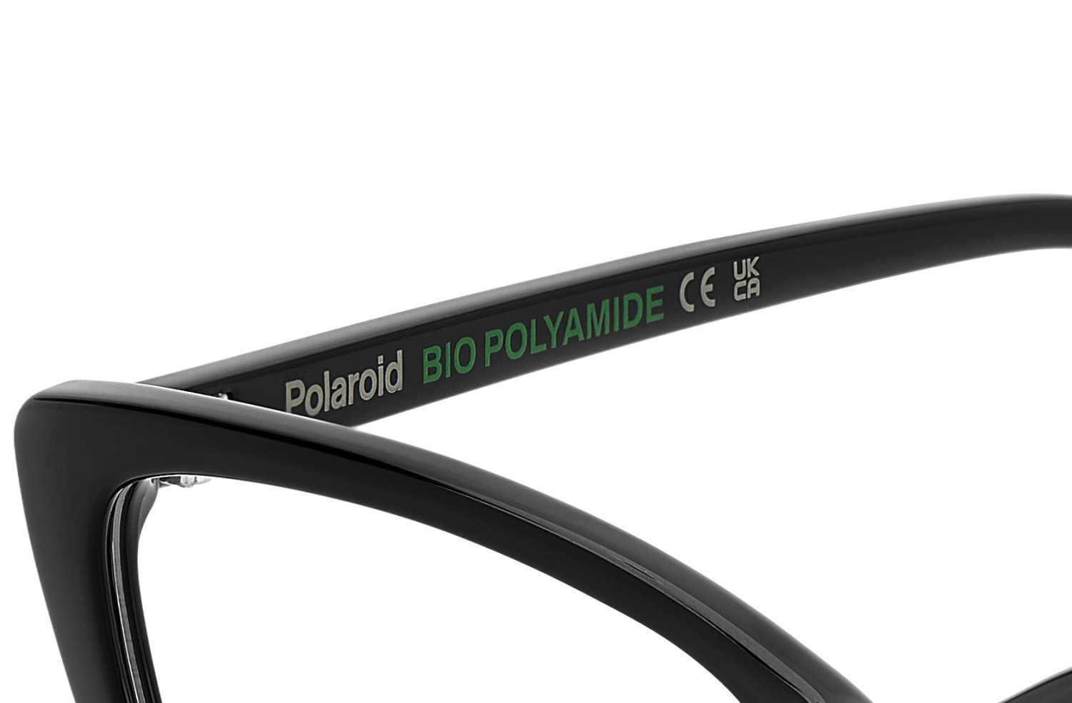 Eyeglasses Polaroid Pld D543 108827 807 color black shape cat eye 