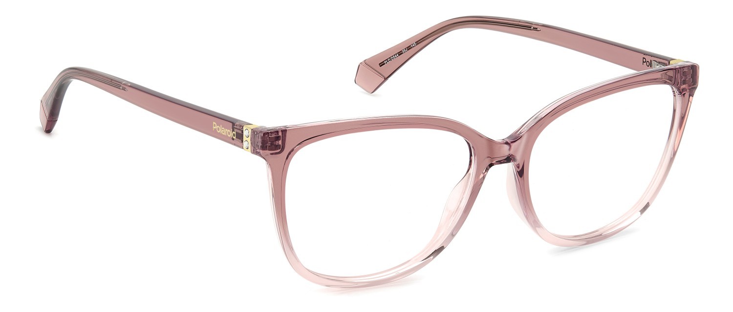Eyeglasses Polaroid Pld D544 108828 35J color pink shape rectangle 
