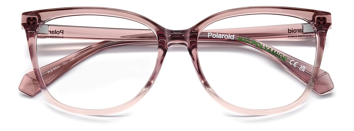 Eyeglasses Polaroid Pld D544 108828 35J color pink shape rectangle 