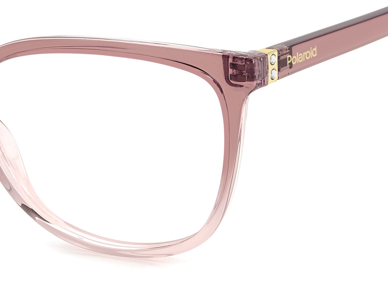 Eyeglasses Polaroid Pld D544 108828 35J color pink shape rectangle 