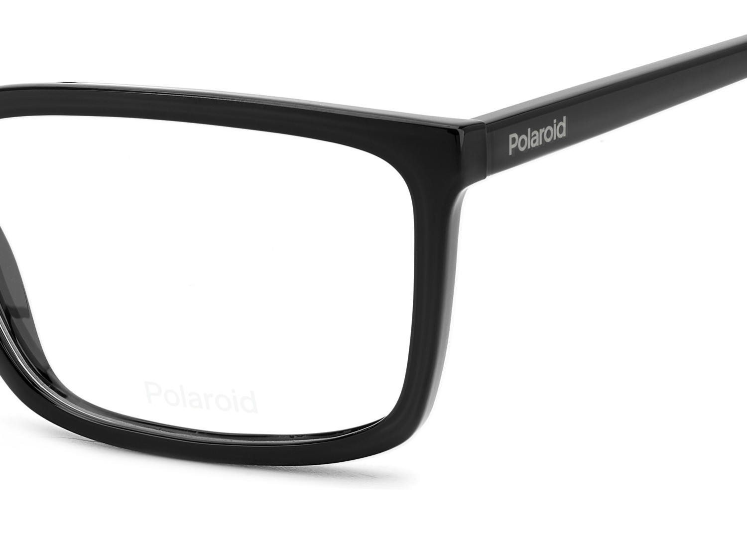 Eyeglasses Polaroid Pld D546 108829 807 color black shape rectangle 
