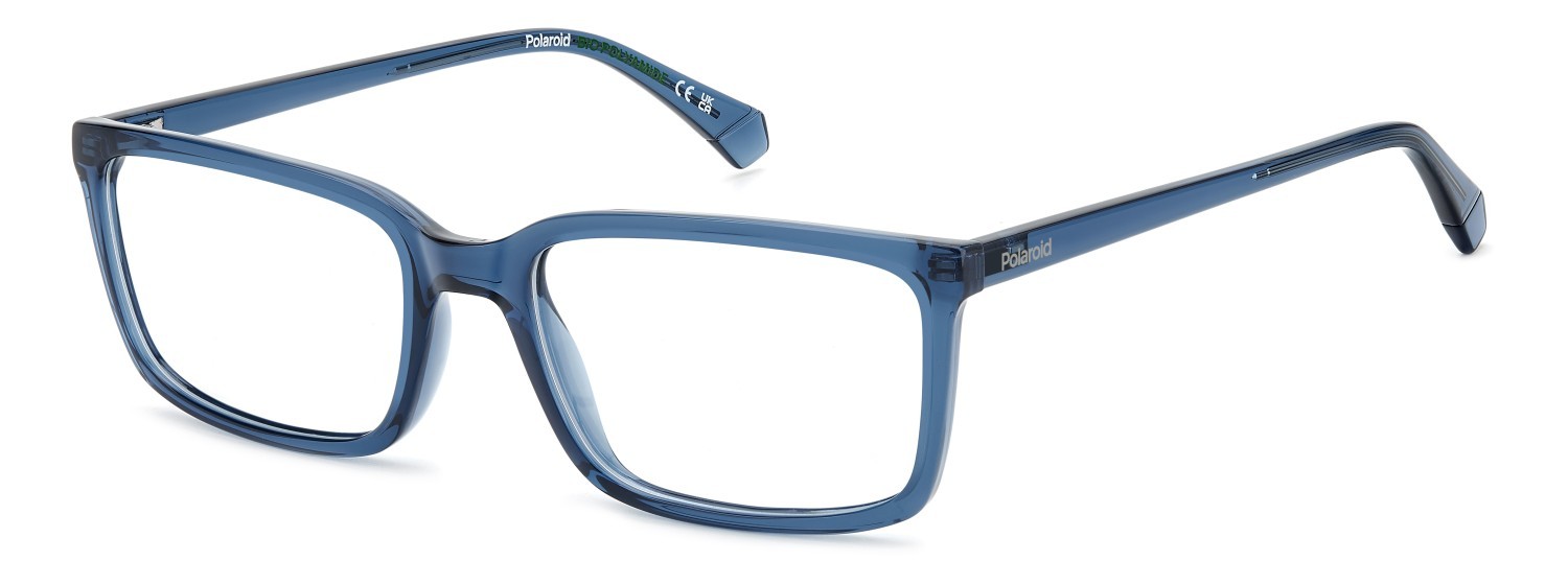 Eyeglasses Polaroid Pld D546 108829 PJP color blue shape rectangle 