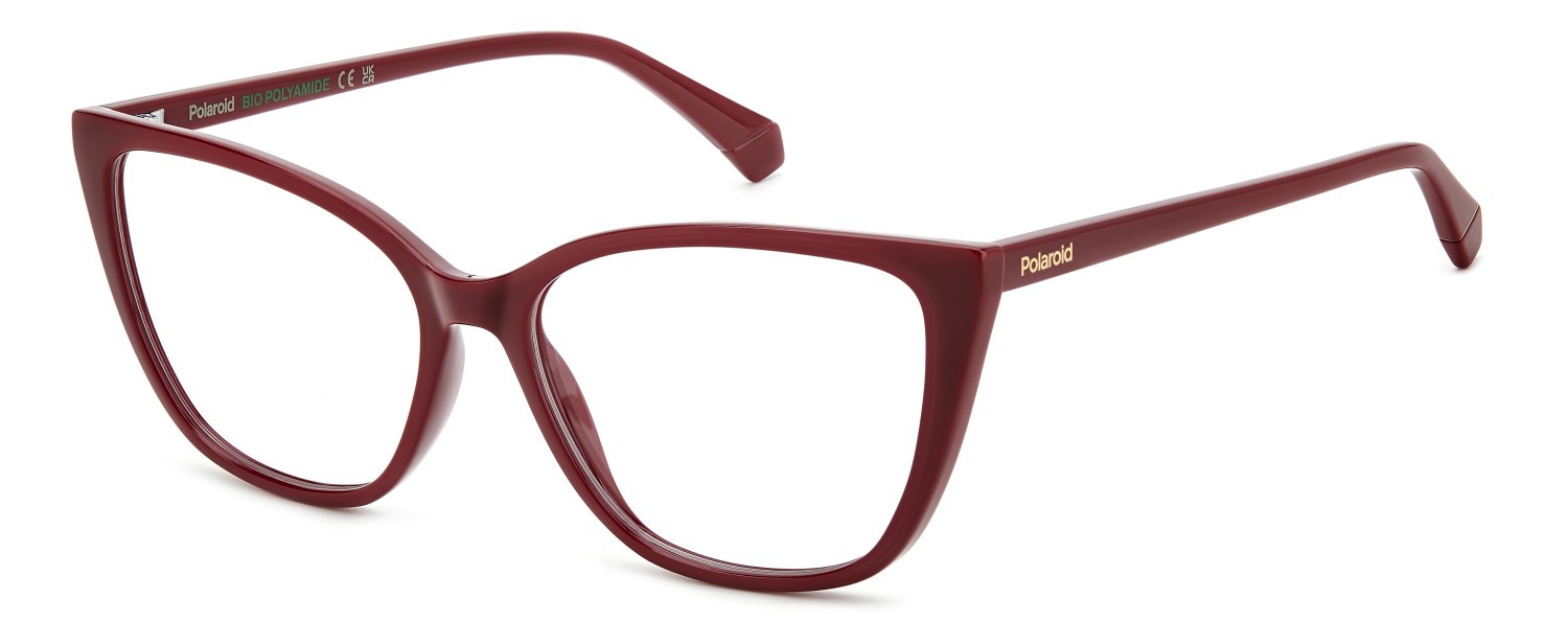 Eyeglasses Polaroid Pld D545 108830 C9A color red shape rectangle 