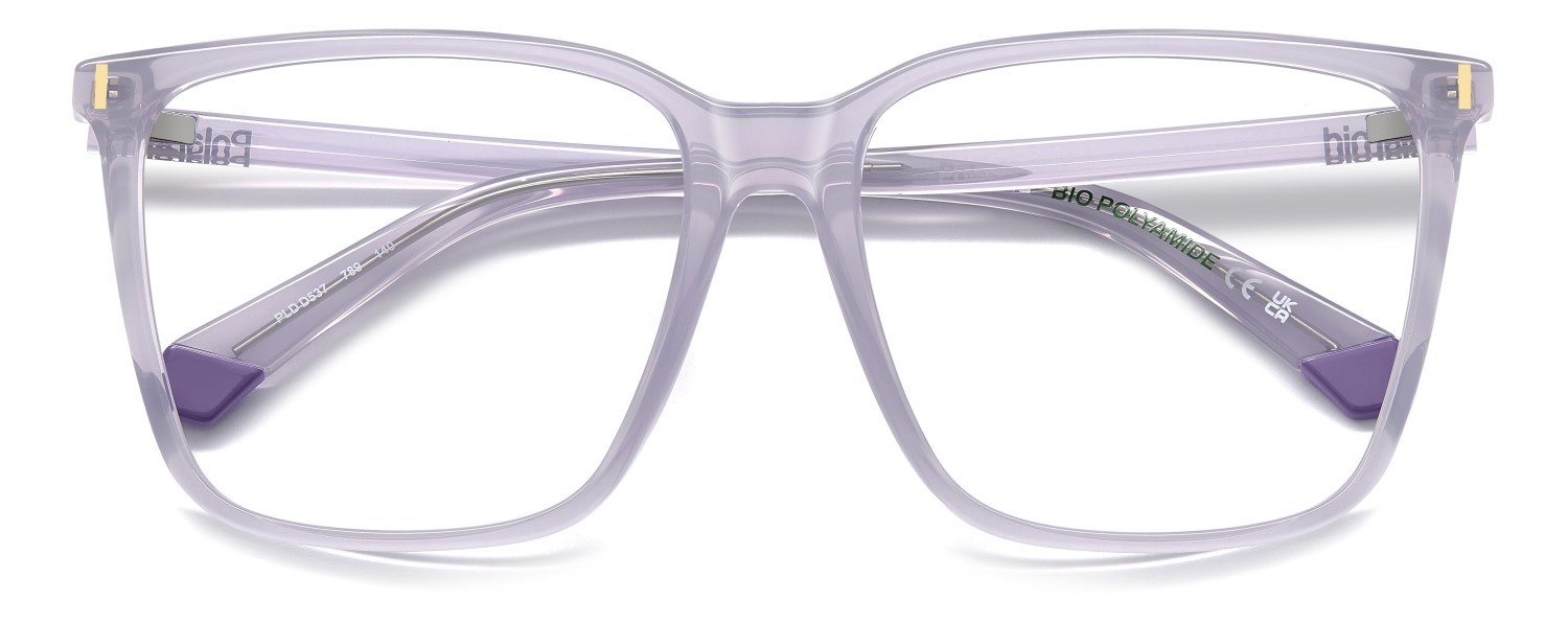 Brillen Polaroid Pld D537 108832 789 farbe lilac form rechteckig 