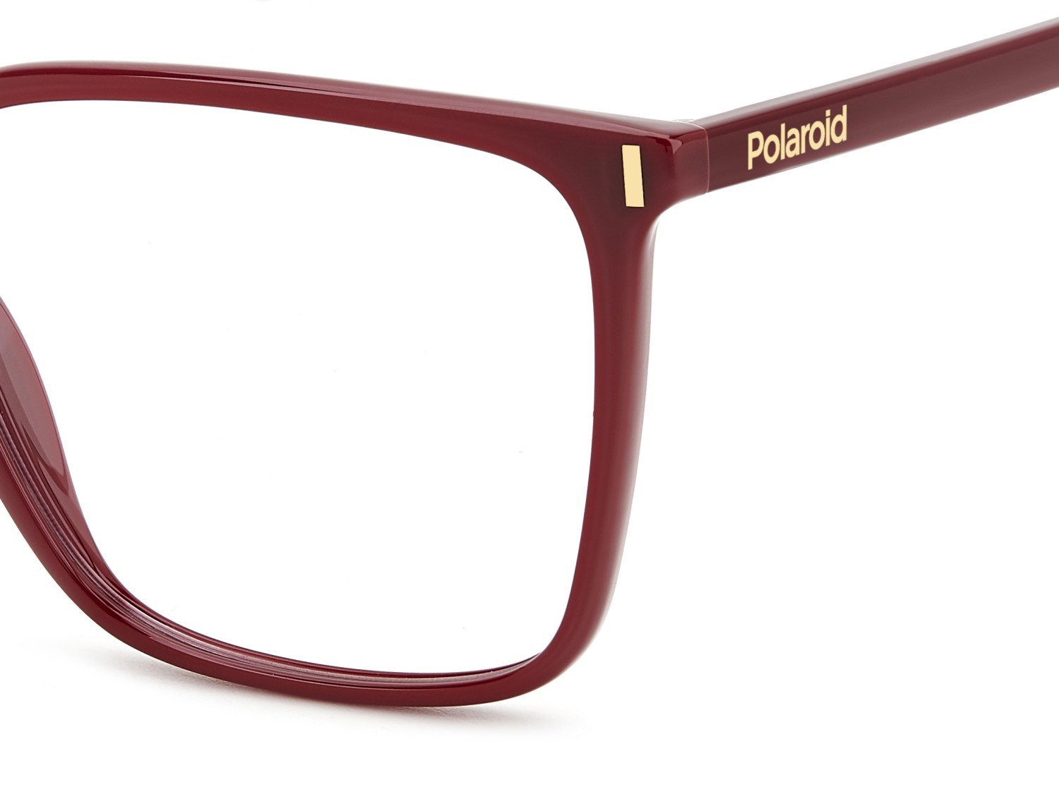 Eyeglasses Polaroid Pld D537 108832 C9A color red shape rectangle 