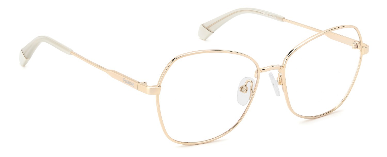 Eyeglasses Polaroid Pld D539 108833 000 color rose gold shape butterfly 