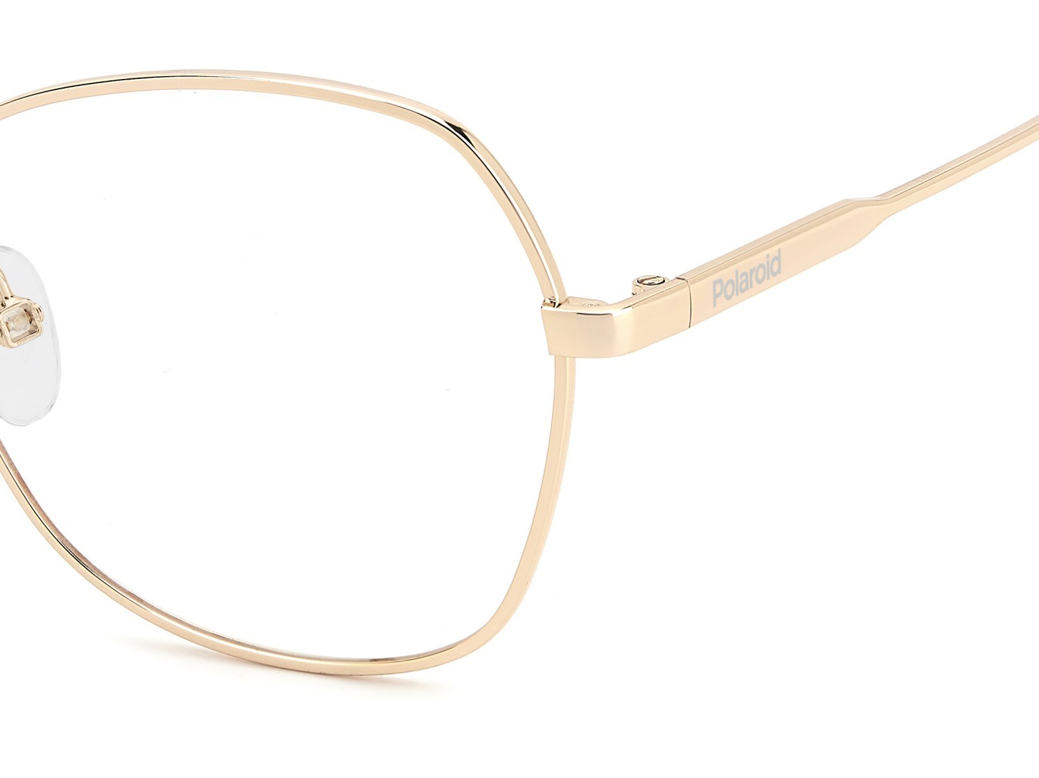Eyeglasses Polaroid Pld D539 108833 000 color rose gold shape butterfly 