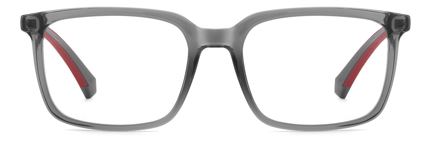 Eyeglasses Polaroid Pld D547 108834 KB7 color grey shape rectangle 