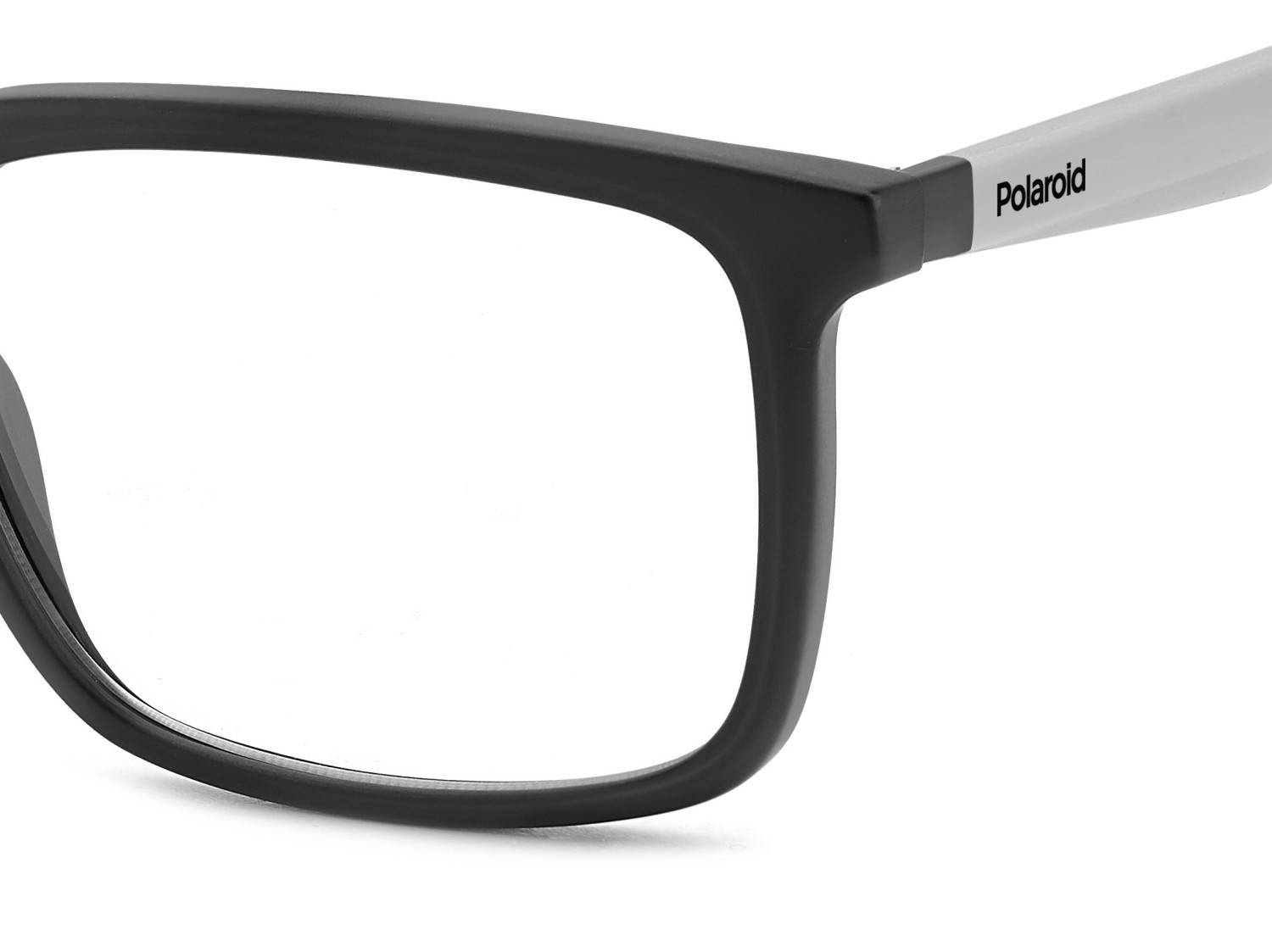 Eyeglasses Polaroid Pld D547 108834 O6W color matte black grey shape rectangle 