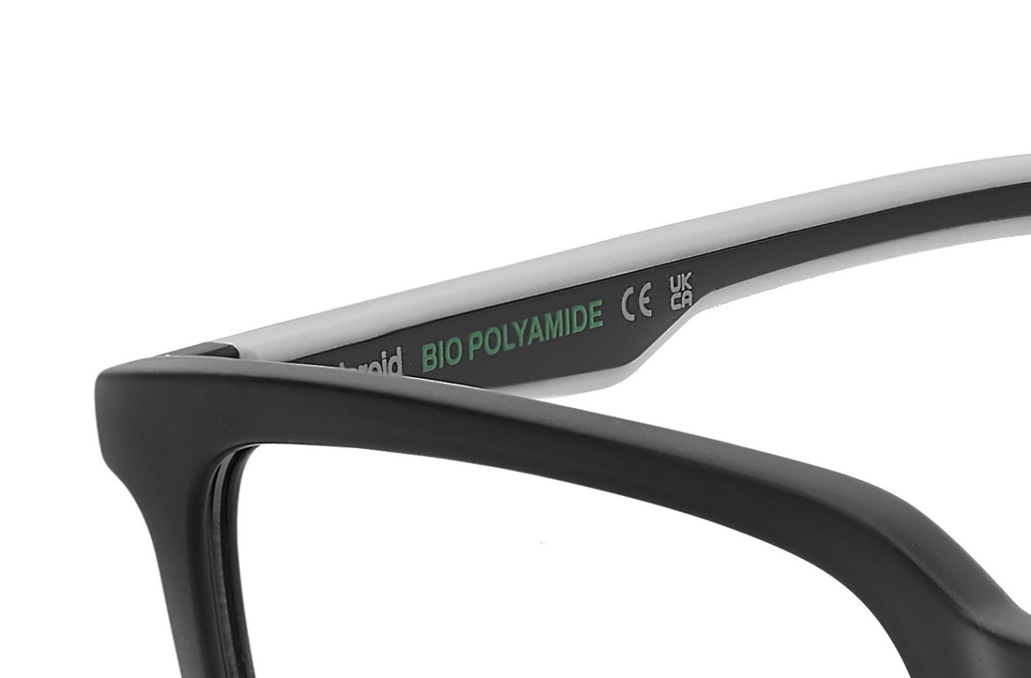 Eyeglasses Polaroid Pld D547 108834 O6W color matte black grey shape rectangle 