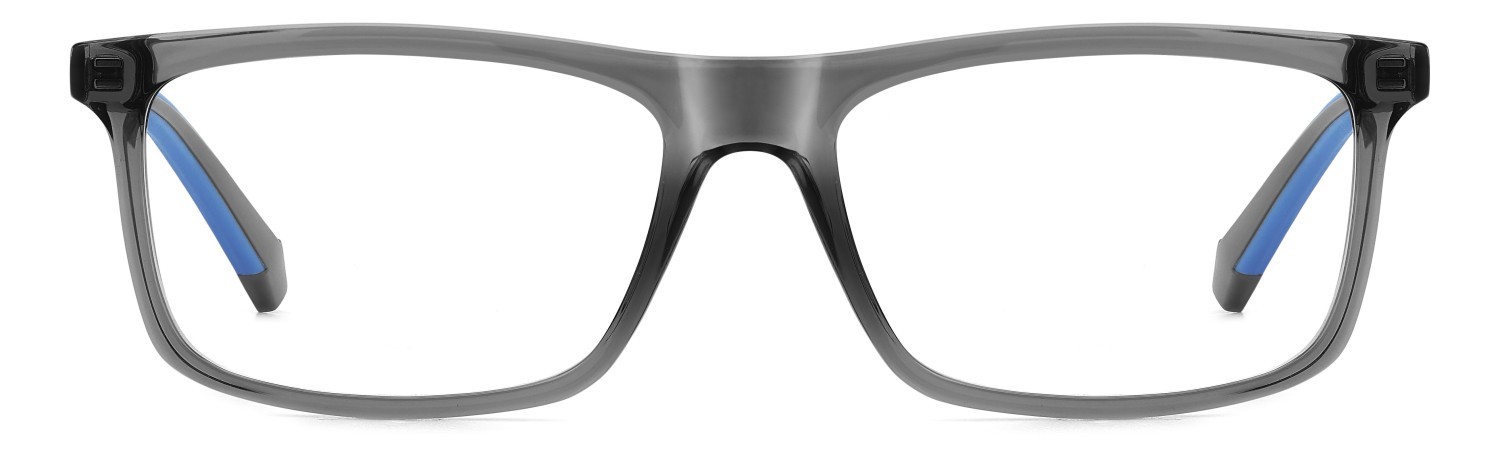 Eyeglasses Polaroid Pld D548 108835 KB7 color grey shape rectangle 