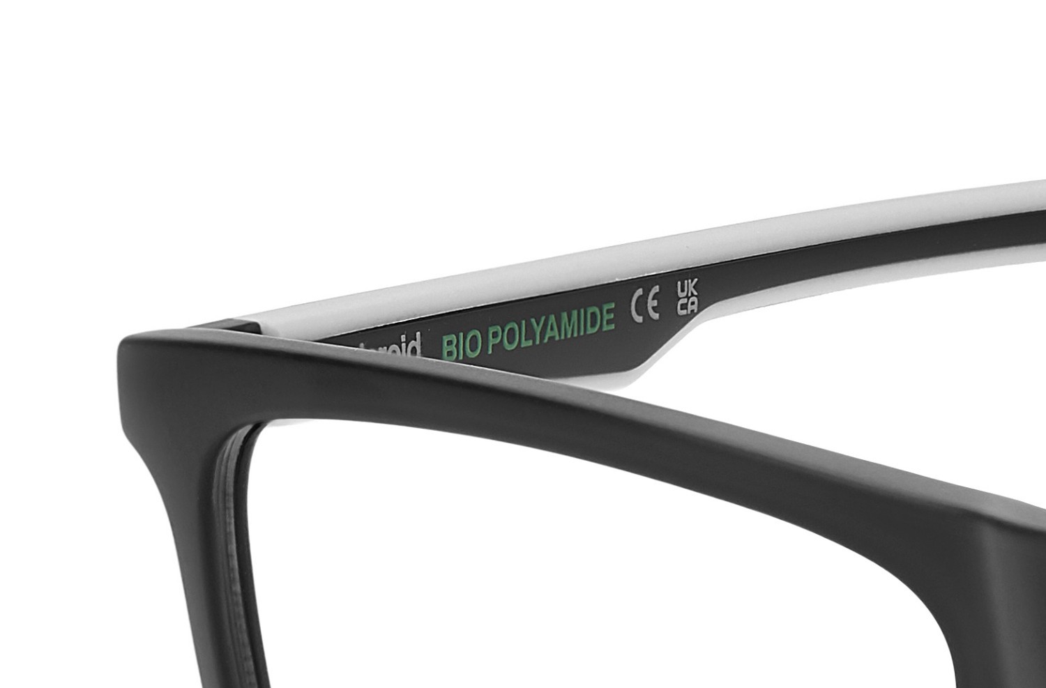 Eyeglasses Polaroid Pld D548 108835 O6W color matte black grey shape rectangle 